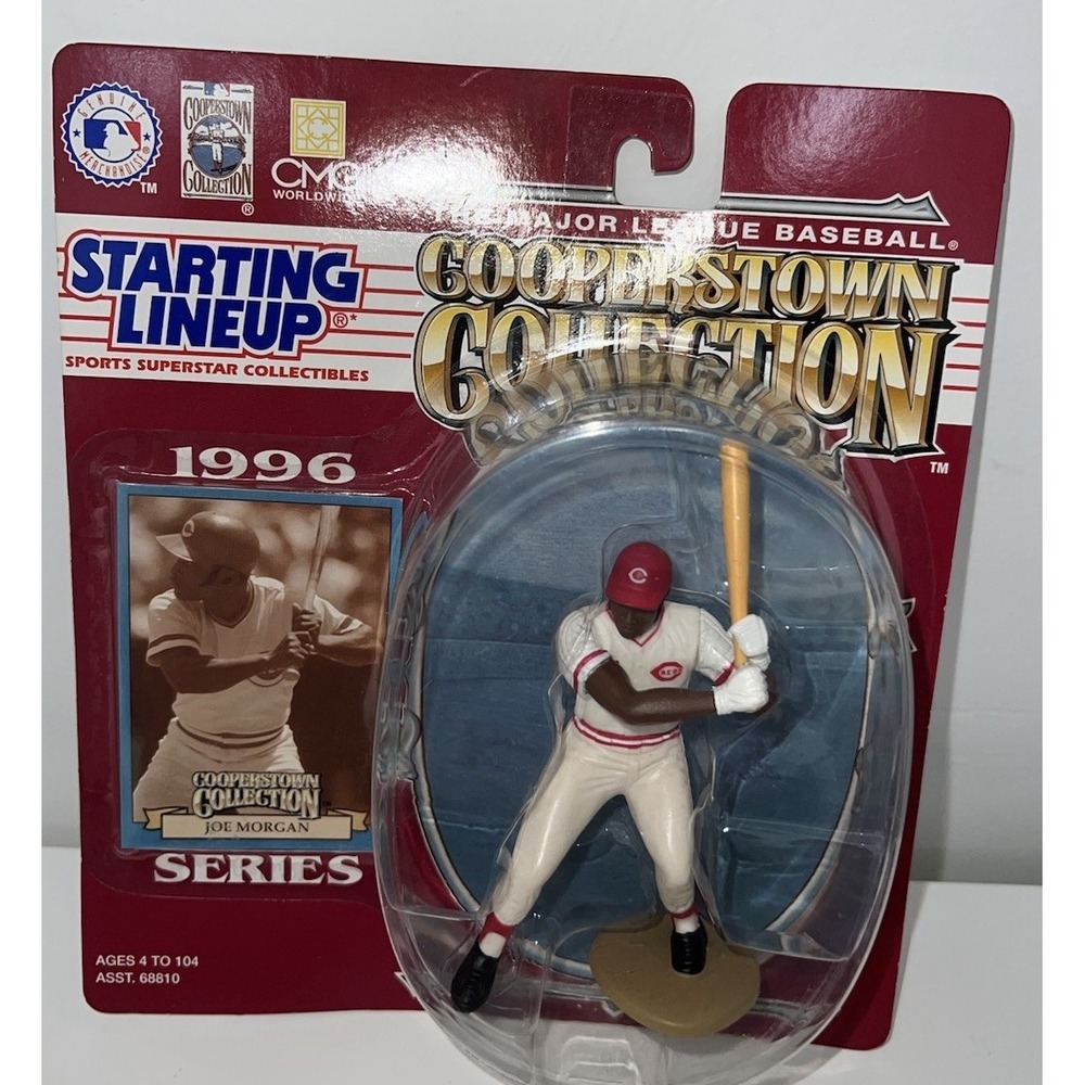 (J2/2/N)1996 Starting Lineup JOE MORGAN Cooperstown Collection MLB Reds -new